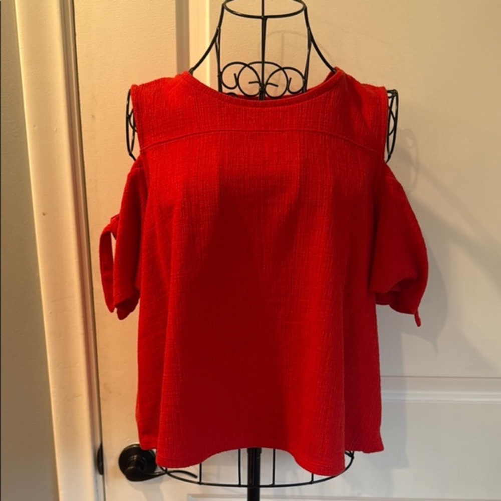Skylark Cold-Shoulder Top madewell